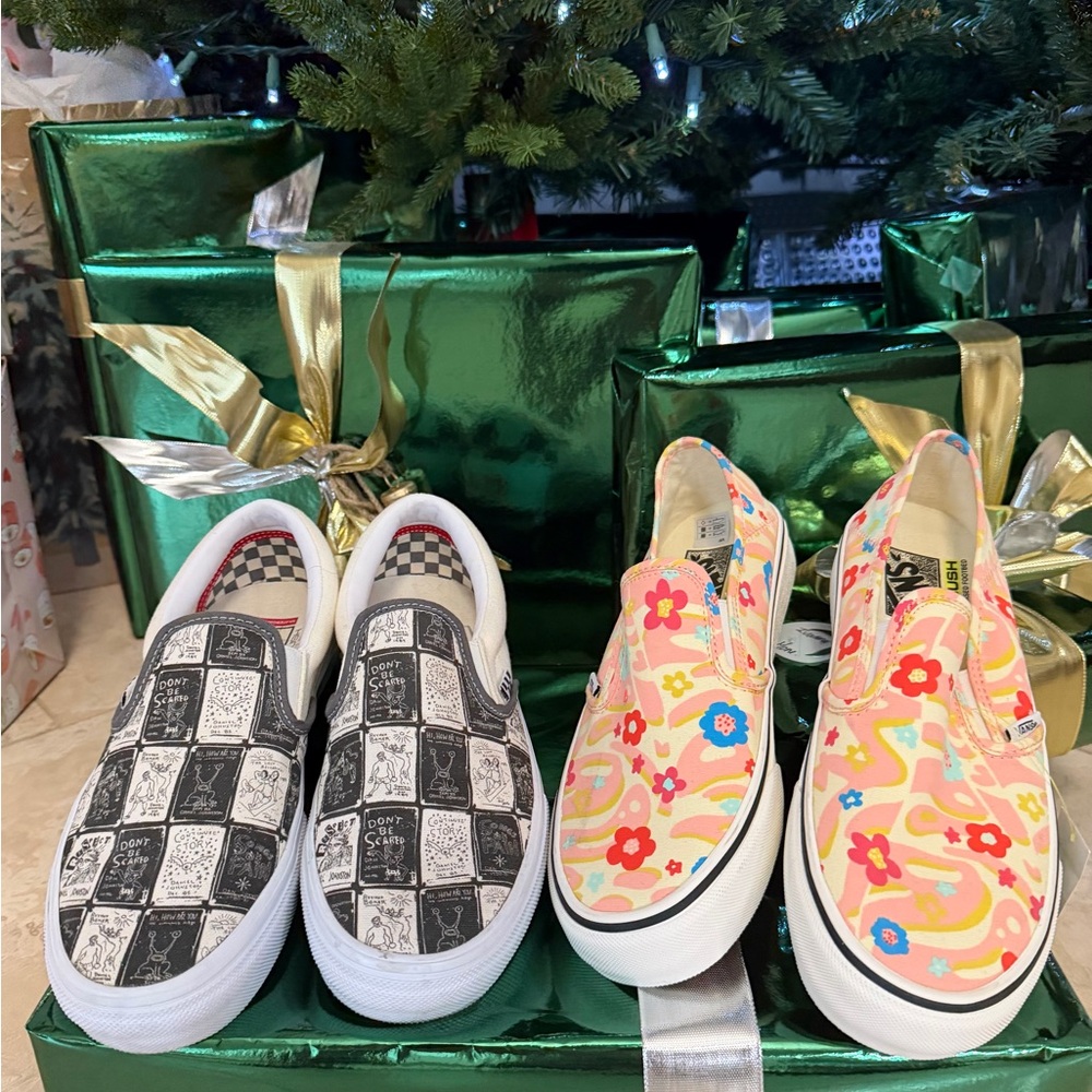 VANS/Bundle/2 Graphic Print Sneakers